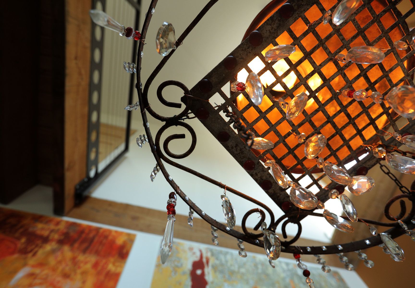 At home: Don and Phyllis' Benton Park loft